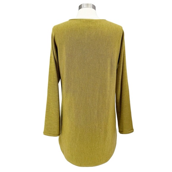 EILEEN FISHER Long Sleeve 100% Merino Wool Sweater M - Picture 4 of 7